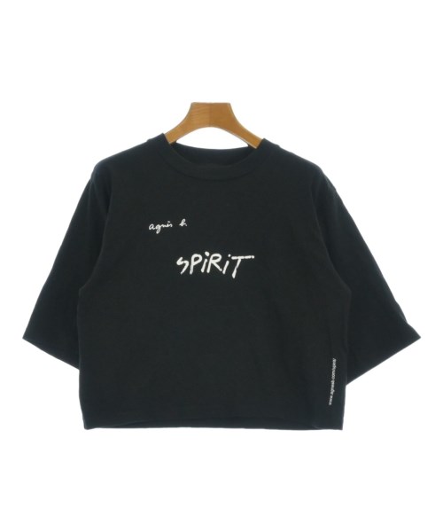 Agnes b.(アニエスベー)Tシャツ・カットソー 黒 サイズ:1(S位)/2200697307071