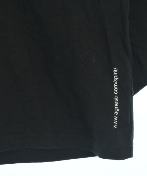 Agnes b.（アニエスベー）Tシャツ・カットソー 黒 サイズ:1(S位) レディース/2200697307071