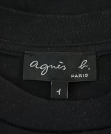 Agnes b.（アニエスベー）Tシャツ・カットソー 黒 サイズ:1(S位) レディース/2200697307071