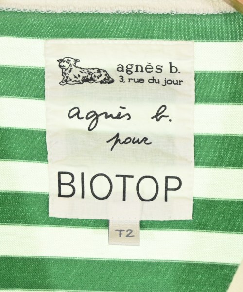 Agnes b.（アニエスベー）Tシャツ・カットソー 緑 サイズ:2(M位) レディース/2200697399045
