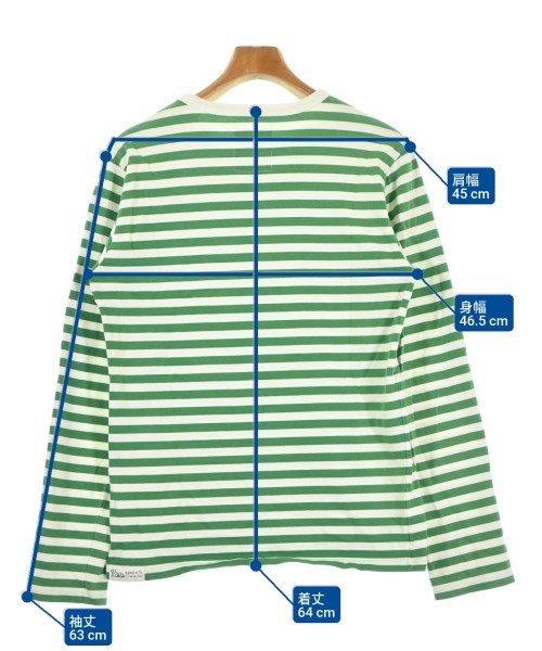 Agnes b.（アニエスベー）Tシャツ・カットソー 緑 サイズ:2(M位) レディース/2200697399045