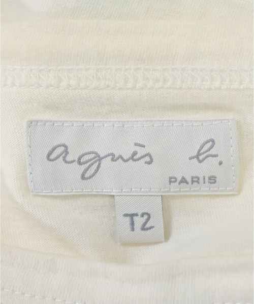 Agnes b.（アニエスベー）Tシャツ・カットソー 白 サイズ:2(M位) レディース/2200699456074