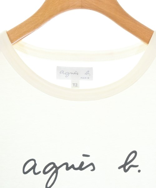 Agnes b.（アニエスベー）Tシャツ・カットソー 白 サイズ:2(M位) レディース/2200699456074