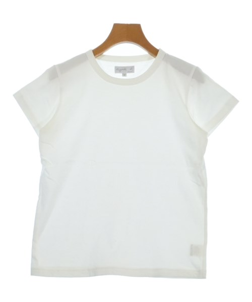 Agnes b.(アニエスベー)Tシャツ・カットソー 白 サイズ:1(S位)/2200696558030