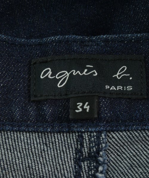 Agnes b.（アニエスベー）デニムパンツ 紺 サイズ:34(XS位) レディース/2200696558047