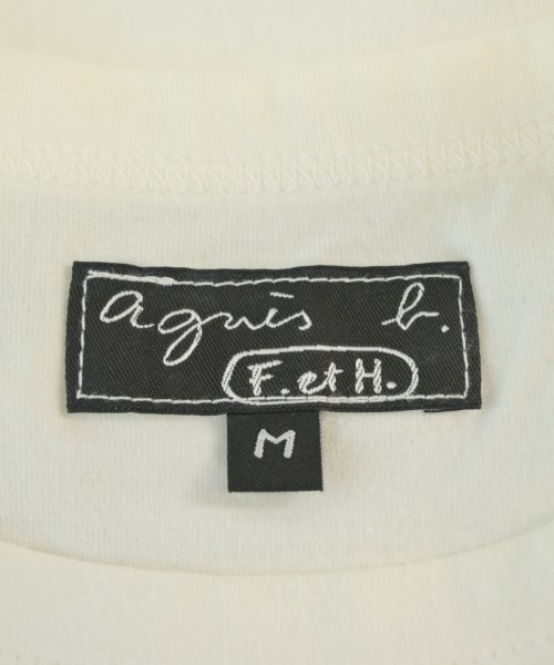 Agnes b.（アニエスベー）Tシャツ・カットソー 白 サイズ:M レディース/2200695939083