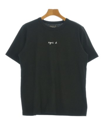 Agnes b.（アニエスベー）Tシャツ・カットソー 黒 サイズ:M レディース
