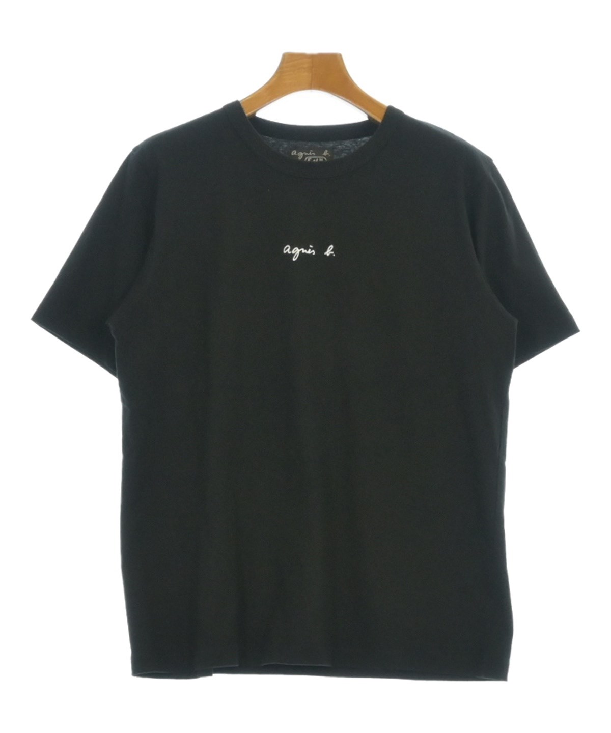 Agnes b.（アニエスベー）Tシャツ・カットソー 黒 サイズ:M レディース