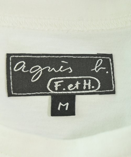 Agnes b.（アニエスベー）Tシャツ・カットソー 白 サイズ:M レディース/2200695676063