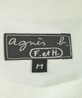 Agnes b.（アニエスベー）Tシャツ・カットソー 白 サイズ:M レディース/2200695676063