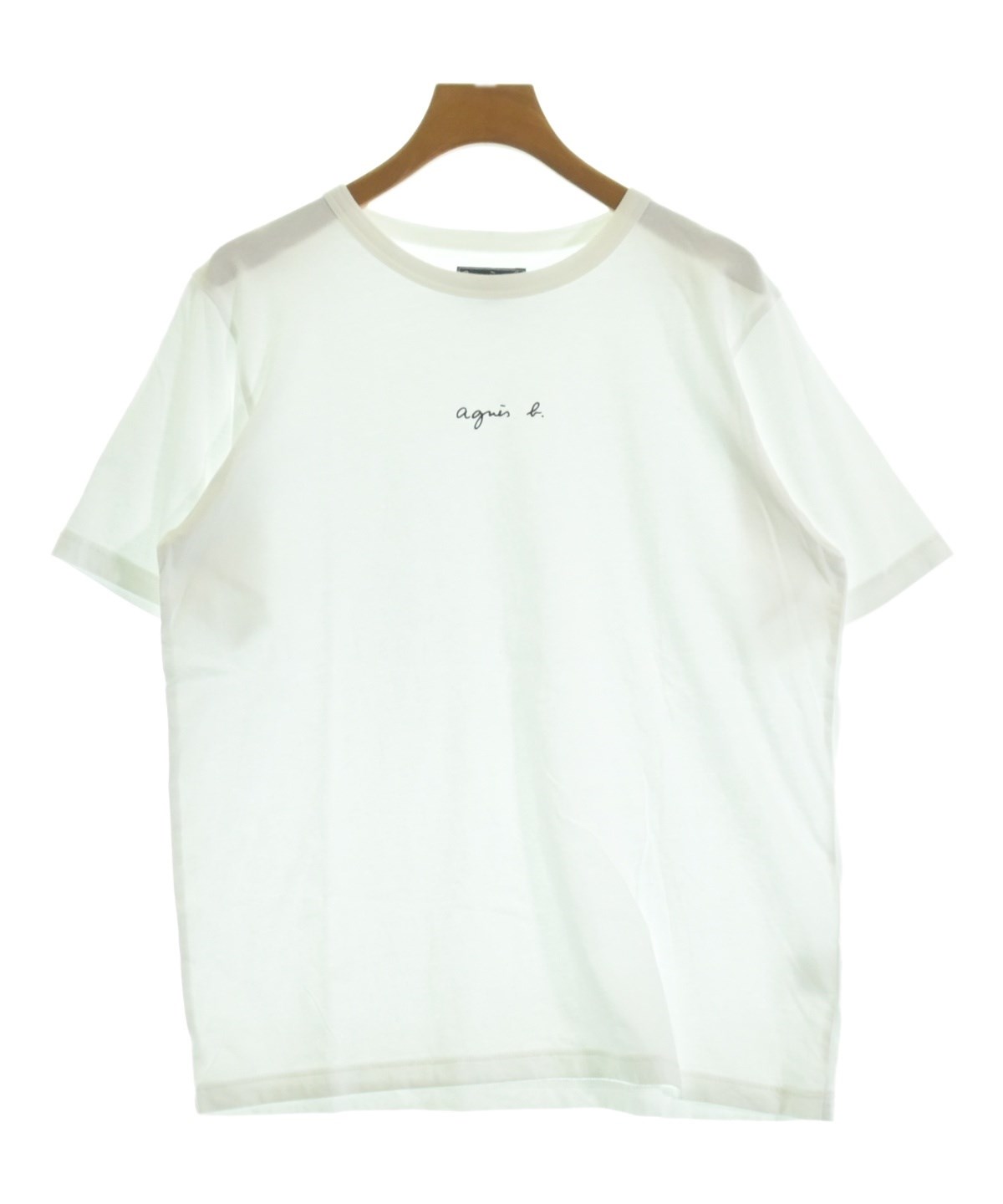 アニエスベー Tシャツ Agnes b.（アニエスベー）Tシャツ・カットソー 白 サイズ:M レディース