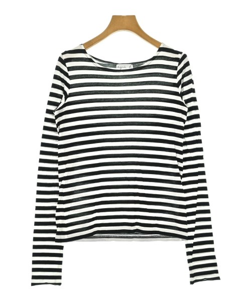 Agnes b.(アニエスベー)Tシャツ・カットソー 白 サイズ:1(S位)/2200697939111