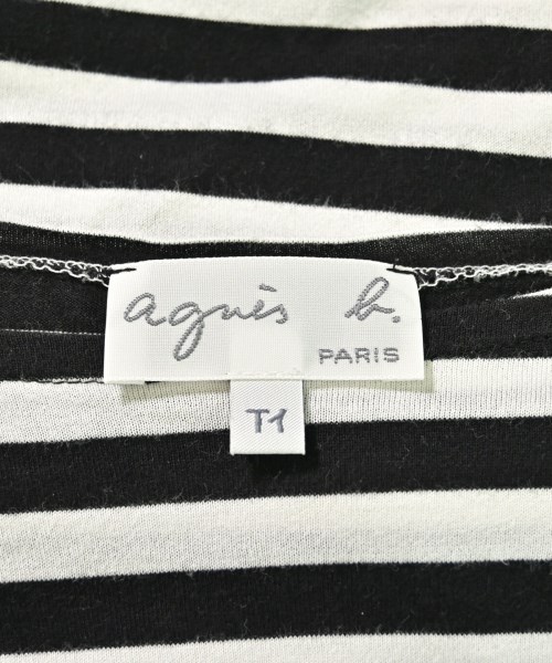 Agnes b.（アニエスベー）Tシャツ・カットソー 白 サイズ:1(S位) レディース/2200697939111