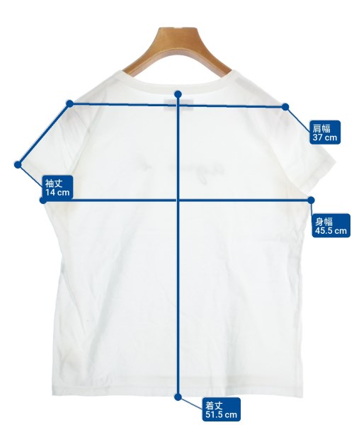 Agnes b.（アニエスベー）Tシャツ・カットソー 白 サイズ:S レディース/2200648642015