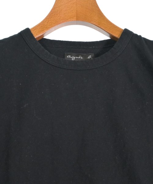 Agnes b.（アニエスベー）Tシャツ・カットソー 黒 サイズ:1(S位) レディース/2200649689156