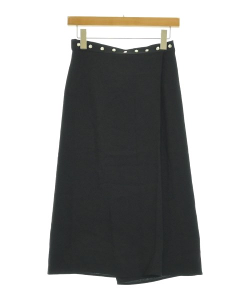 Agnes b.(アニエスベー)ロング・マキシ丈スカート 黒 サイズ:1(S位)/2200642868398