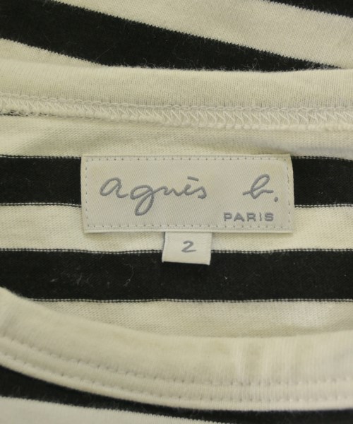 Agnes b.（アニエスベー）Tシャツ・カットソー 黒 サイズ:2(M位) レディース/2200649960057