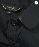 Agnes b.（アニエスベー）シャツワンピース 黒 サイズ:36(S位) レディース/2200650497078