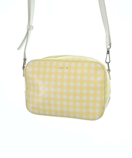 Agnes b.（アニエスベー）ショルダーバッグ 黄 サイズ:- レディース/2200657129019