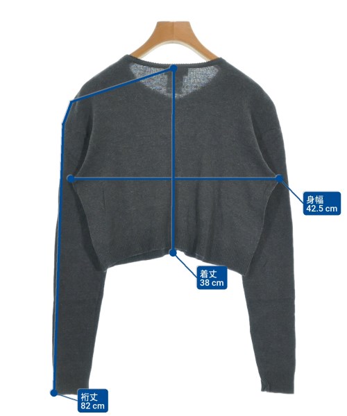 Agnes b.（アニエスベー）カーディガン グレー サイズ:2(M位) レディース/2200653318042