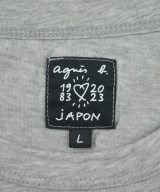 Agnes b.（アニエスベー）Tシャツ・カットソー グレー サイズ:L メンズ/2200654222041