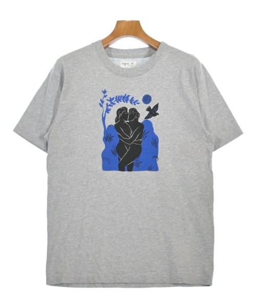 Agnes b.(アニエスベー)Tシャツ・カットソー グレー サイズ:L/2200654222065