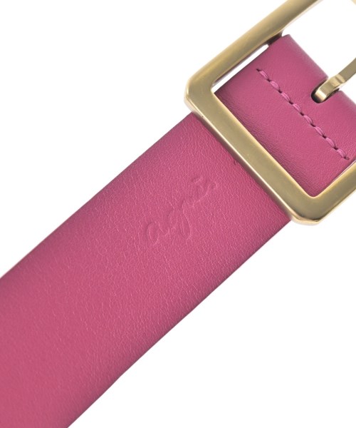 Agnes b.（アニエスベー）ベルト ピンク サイズ:75/30 レディース/2200654222102