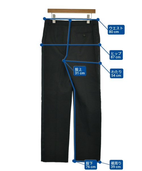 Agnes b.（アニエスベー）スラックス 黒 サイズ:40(M位) メンズ/2200657805043