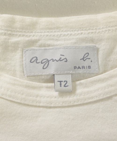 Agnes b.（アニエスベー）Tシャツ・カットソー 白 サイズ:2(M位) レディース/2200653332208