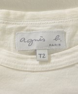 Agnes b.（アニエスベー）Tシャツ・カットソー 白 サイズ:2(M位) レディース/2200653332208