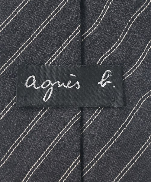 Agnes b.（アニエスベー）ネクタイ グレー サイズ:- メンズ/2200658419157