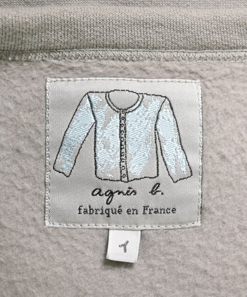 Agnes b.（アニエスベー）スウェット グレー サイズ:1(S位) レディース/2200659295033