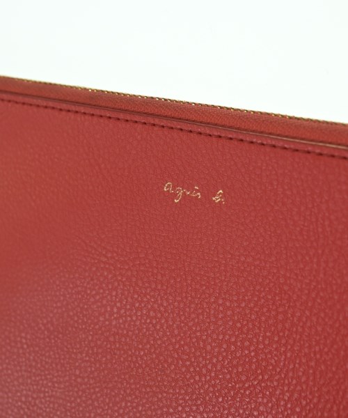 Agnes b.（アニエスベー）クラッチバッグ 赤 サイズ:- レディース/2200660095080