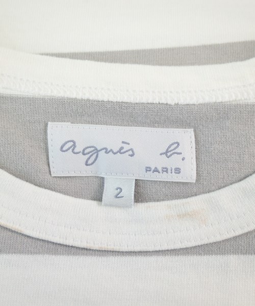 Agnes b.（アニエスベー）Tシャツ・カットソー グレー サイズ:2(M位) レディース/2200658389030