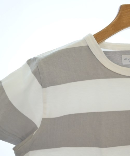 Agnes b.（アニエスベー）Tシャツ・カットソー グレー サイズ:2(M位) レディース/2200658389030