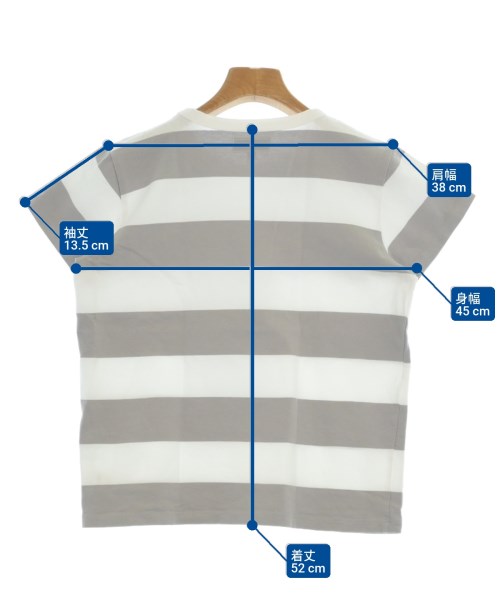 Agnes b.（アニエスベー）Tシャツ・カットソー グレー サイズ:2(M位) レディース/2200658389030