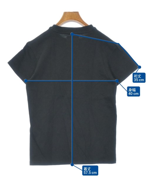 Agnes b.（アニエスベー）Tシャツ・カットソー 黒 サイズ:S レディース/2200656891122