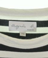 Agnes b.（アニエスベー）Tシャツ・カットソー 黒 サイズ:3(L位) レディース/2200658832031