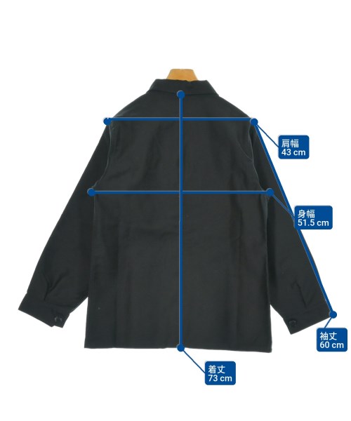 Agnes b.（アニエスベー）カバーオール 黒 サイズ:40(M位) メンズ/2200662181019