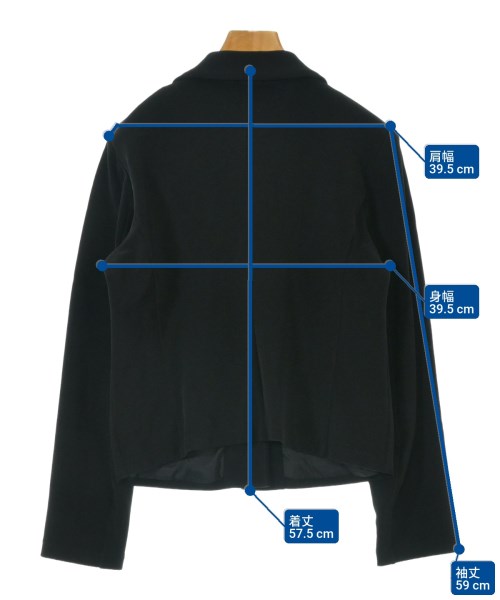 Agnes b.（アニエスベー）カジュアルジャケット 黒 サイズ:2(M位) レディース/2200662349020