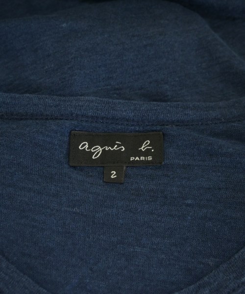 Agnes b.（アニエスベー）Tシャツ・カットソー 紺 サイズ:2(M位) レディース/2200709794134