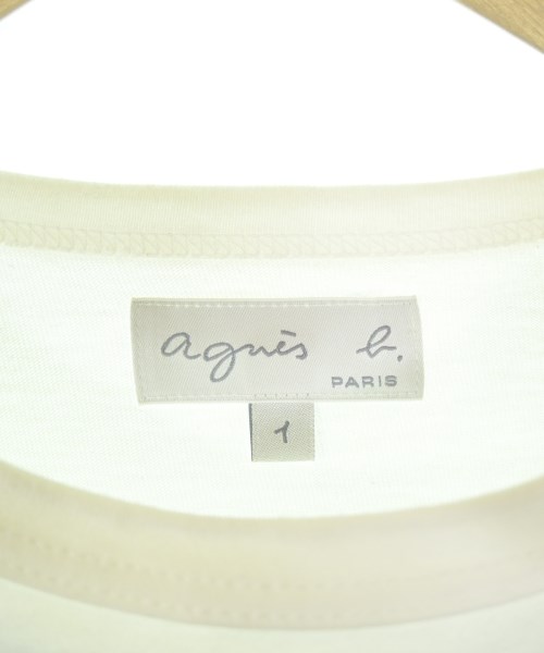 Agnes b.（アニエスベー）Tシャツ・カットソー 白 サイズ:1(S位) レディース/2200711035089