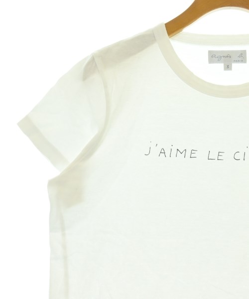 Agnes b.（アニエスベー）Tシャツ・カットソー 白 サイズ:3(L位) レディース/2200707722320