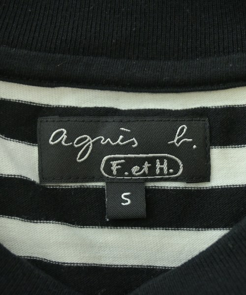 Agnes b.（アニエスベー）Tシャツ・カットソー 白 サイズ:S レディース/2200707722337