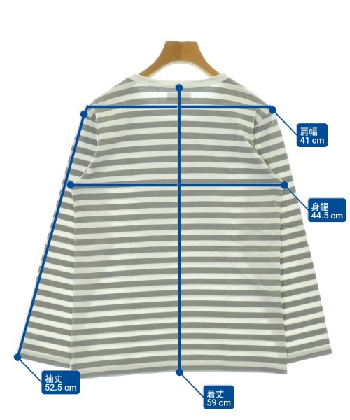 Agnes b.（アニエスベー）Tシャツ・カットソー 白 サイズ:2(M位) レディース/2200707722351