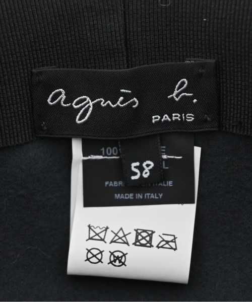 Agnes b.（アニエスベー）ハット グレー サイズ:58cm レディース/2200707722597