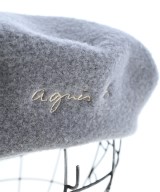 Agnes b.（アニエスベー）ハンチング・ベレー帽 グレー サイズ:- レディース/2200707722641