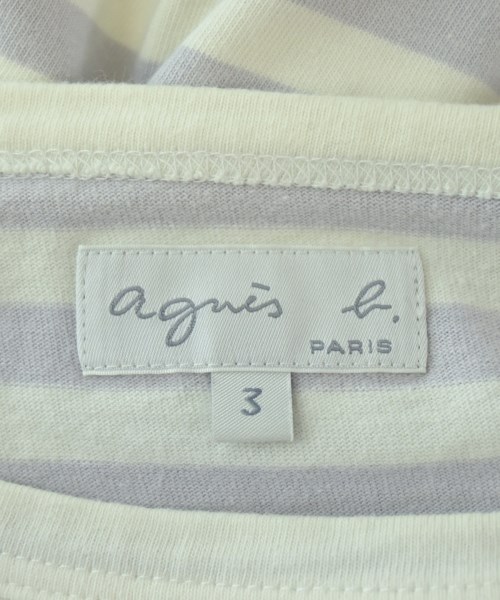 Agnes b.（アニエスベー）Tシャツ・カットソー 紫 サイズ:3(L位) レディース/2200708999127