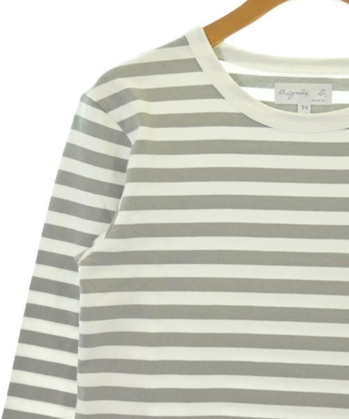 Agnes b.（アニエスベー）Tシャツ・カットソー グレー サイズ:1(S位) レディース/2200709714057