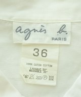 Agnes b.（アニエスベー）カジュアルシャツ 白 サイズ:36(S位) レディース/2200711879171